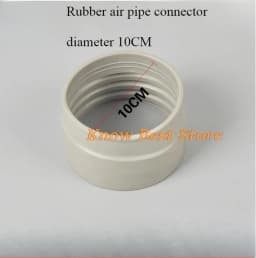 Pipe Part for Airbrush Spray Booth Exhaust Pipe Exhaust Fan Outlet Pipe Connector Air Outlet Flat Duckbill Exhaust Nozzle Hose
