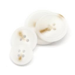 15/25/30mm Resin Imitation Horn Black Large Buttons For Clothing Sweater Suit Coat Vintage Decorations DIY Accessories Wholesale