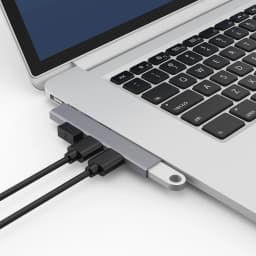 KEBIDUMEI USB Hub 4 Ports USB Type C to USB 3.0 Hub 5Gbps Transfer OTG Adapter Splitter for PC Laptop MacBook Pro USB C Hub