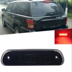 For 1999-2004 Jeep GRAND CHEROKEE WJ LED THIRD 3RD Tail Brake Light Stop Lamp Smoke and Clear Car Accessories