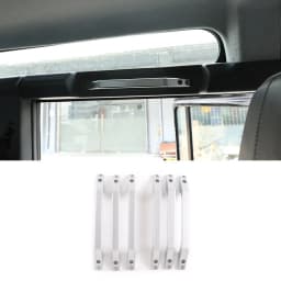 For Land Rover Defender 90 110 2004-18 Aluminum Alloy Car Door Inner Door Bowl Door Handle Decoration Replacement Accessories