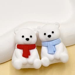 20pcs New 3D Silicone Beads Food Grade Teether beads For Jewelry Making DIY Pacifier Chain Necklace Jewelry Accessories