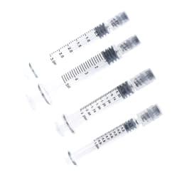1ml/2.5ml/3.5ml/5ml Optional Capacity Beauty Glass Syringe Luer Lock Syringe Borosilicate Glass Prefillable Syringe