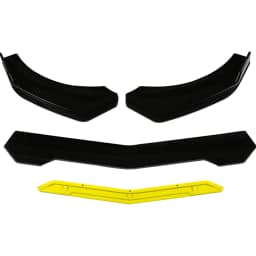 For Porsche Panamera 2012-2022 Car Front Bumper Lip Chin Spoiler Splitter Diffuser Body Kits Trim Air Dam Protector 6 colors