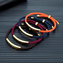 MKENDN Punk SOS Custom logo Name Engrave Text Rope Bracelet customize Stainless Steel Bracelets For Women Men ID Bracelet