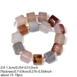 Natural Amethyst Amazonite Lapis Lazuli Beads 9-13mm Irregular Faceted Rondelle Shape Beads for Jewelry Making Accessories