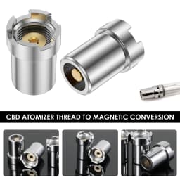 4Pcs Thread Adapter Threaded Ring Adapter Kit Durable 510 Threaded Magnetic Adapter Stable Magnetic Ring Adapter Converter