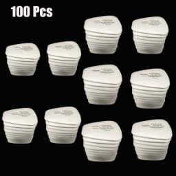 5N11 Dust Cotton Filter Paper 501 Holder For 3M 6001/6200/7502/6800 Chemical Spraying Painting Respirator Gas Mask Accessories