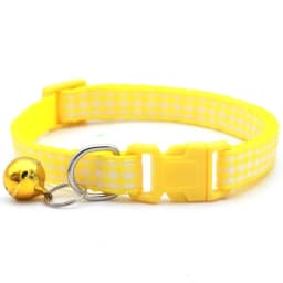Cat Collar With Bell Neck Ring Necklace Safety Elastic Adjustable Necklace Puppy Kitten Collar Pet Products Kitten Accessories