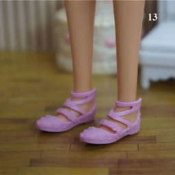 Plastic For 1/6 Dolls Boot High Heels Shoes Doll Shoes Foot Length 2.2cm Colorful Female Fashion Accessories
