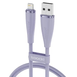 Toocki 2.4A USB Lightning Cable Data Wire for iPhone 14 13 12 Pro Max XR XS 8 7 iPad 9 8 Air 3 AirPods 3 for iPhone Charger Cord