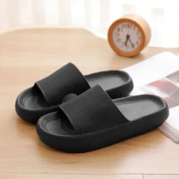 Anti-Slip Beach Slippers Extra Soft House Slippers Thick Sole Slippers High Quality Indoor Eva Soft Sole Pillow Slides Sandals
