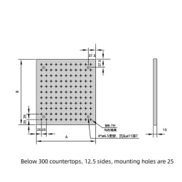 Optical Flat Plate Optical Platform Honeycomb Breadboard Experimental Fixed Plate Porous Aluminum Plate Optical Substrates