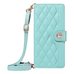 Crossbody Flip Case for Redmi 14C 14R 13C 13 12 11A 10C 10X 10 9C 9A 9 A5 A4 A3 Diamond Leather 3 Cards Wrist Strap Wallet Cover