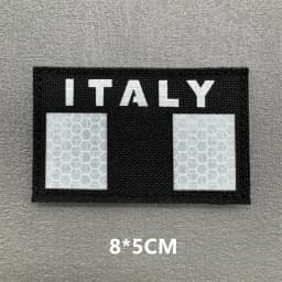 3D Tactical Patches IR Reflective Badge on Backpack Vest Clothing DIY Morale Tactical Badges Hook&Loop Laser Cut Supplies
