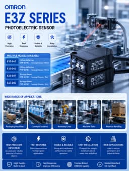 Omron Photoelectric Sensor E3Z-D61 E3Z-D62 E3Z-D81 E3Z-D82