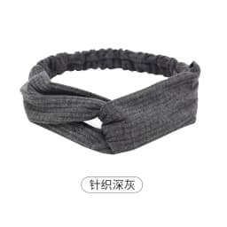 Vintage Suede Soft Cross Knot Elastic Headband for Women Girls Summer Soild Color Turban Bandanas Hair Bands Hair Accessories
