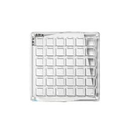 Acrylic Magnetic Seashell Display Box Seashell Storage Box Clear Acrylic Diamond Gemstone Beads Storage Display Organizer Box