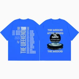 The Weeknd After Hours Til Dawn Tour 2026 Merch T Shirts Fashion Hip Hop Short Sleeve T-shirts Men Women Casual Cotton T-shirt