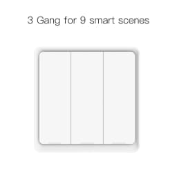 MOES 4 Gang Tuya Zigbee2MQTT Wireless 12 Scene Switch PushButton Controller Battery Powered Automation Scenario for Tuya Devices