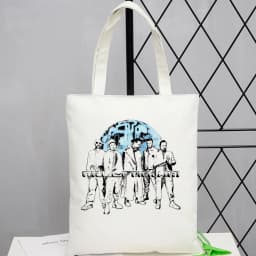 Backstreet Boys tote bag canvas torba na zakupy einkaufstasche grocery shopper woman