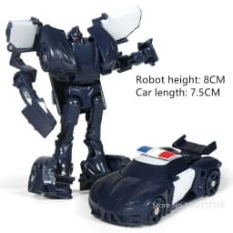 Children Toys Mini Transformation Robot Kit Toys Models 2 In 1 Deformed Car Toy Robots Toys for Kids Gift Action Figure