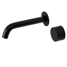 **Sydney Stock** KYLINS Wall Mount Basin Sink Faucet Bathroom Mixer Tap Progressive Mixer Matt Black Brushed Gold Gun Metal Grey