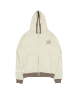 Unique SEI Korean Style Autumn Winter Hooded Sweatshirt Jacket Star Embroidery Color Block Loose Fit Casual Versatile Outerwear