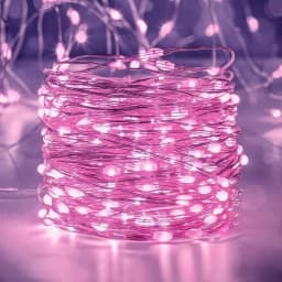 Battery Powered LED String Lights 10/20/30/50/100LED Copper Wire Lights for Camping Wedding Flowers Christmas Decoration