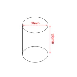 Black Solid Cylinder Acrylic Perspex Display Block Stand Ring Earring Necklace Holder Organizer Jewelry Counter Add Height Riser