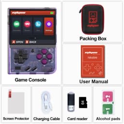 Miyoo Mini Plus Retro Handheld Game Console Classic Players Emulator IPS Screen with WiFi & RTC Portable Case Mini+ Video Games Consoles Simulator Pocket Gift For Leisure Time