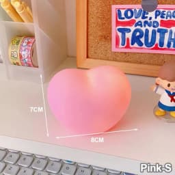 Creative Love Heart LED 3D Lamp Wedding Romantic Red Pink Night Light Ornament Birthday Christmas Home Ambient Light Decoration