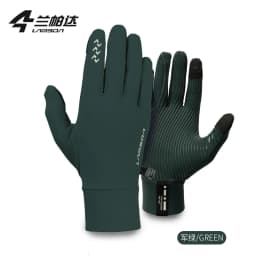 LAMEDA Winter Cycling Gloves 5-15℃ Touchscreen Riding Thermal Road Mountain Bike Full Finger Gloves Cycling Accessories for Men