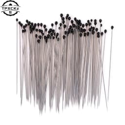100pcs Nsect Pins Specimen Needle Stainless Steel With Plastic Box For School Lab Entomology Body Dissection Insect Needle