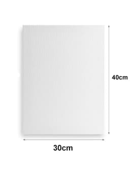 2pcs/4pcs 30x40cm 100% Cotton 280g Blank Stretched Canvas Oil Acrylic & Pouring Art