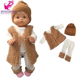 16 Inch Nenuco Doll Winter Wool Vest Ropa Y Su Hermanita 40cm Baby Dolls Clothes