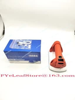 90/100KG Objects Electric Vacuum Sucker Lfit Suction Cup Handheld Tool for Glass Tile Mini Style 93*170mm Automatic Pump Lifting
