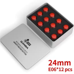 Qanba Gravity KS Mechanical Shafts Silent Pushbutton 24mm/30mm Arcade Button Snap-in (Boxed)