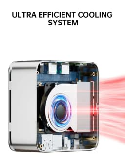 GMKtec G10 AMD Ryzen 5 3500U Mini PC DDR4 3200Mhz PCie 3.0 NVMe SSD Wifi5 BT5.0 Triple Screen Display COMPUTER Wins 11