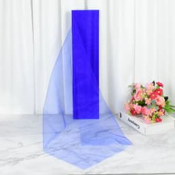 10M Organza Fabric Crystal Shining Tulle Roll for Wedding Decoration Romantic Organza Wedding Party DIY Fabric Accessories