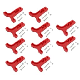 10 Pack Plastic T-Handles 50A 600V For Style Plug Handles For Forklift Truck Connector Handles Power Tools Accessories