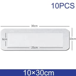 10pcs Waterproof Breathable Sterile Dressing Plaster Wound Hemostasis Sticker Cushion Adhesive First Aid Bandage Emergency Kit