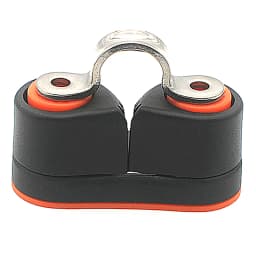 2 Row Ball Bearing Cam Cleat Pilates Equipment Pulley Rope Clamp Marine Boat Fast Entry Rope Wire Fairlead Sailing Sailboat