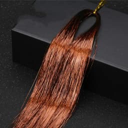 1 Pc Sparkle Shiny Hair Tinsel Hair Extensions Dazzles Women Hippie for Braiding Headdress Hair Braiding Tools Long 100cm