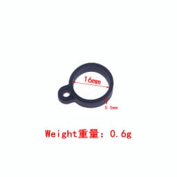Rubber Ring Rope Pen Lanyard Holder Soft Hoop Anti-Lost Necklace Lanyards Ring Protect Small Household Appliance Accessories