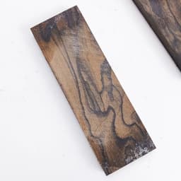 2pieces Ciricote Wood for DIY Knife Handle Scales Blanks Making Material / DIY Handicraft Materials 120x40x10mm