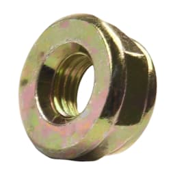 2PCS M10 X 1.25 Left Handed Thread Nut For Lawn Trimmer For Brushcutter With 17mm Wrench Opening For Consistent Performance Use