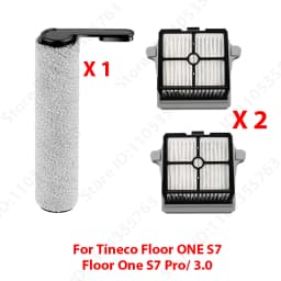 For Tineco Floor ONE S7/Floor One S7 Pro/ 3.0 Cordless Vacuum Cleaner Roller Brush HEPA Filter Spare Parts Kit Accessories