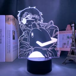 3d Led Lamp Anime Chainsaw Man for Bedroom Decoration Nightlight Kids Birthday Gift Manga Chainsaw Man Led Night Light Bedside
