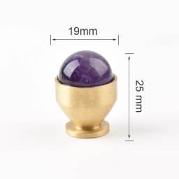 Natural Agate Crystal Handle Jewelry Gift Box Decorative Handle Drawer Pulls Furniture Handles Dresser Vanity Cabinet Door Knob